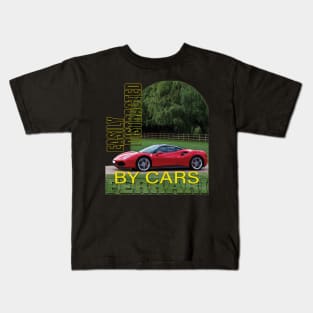 Easily distracted by cars Kids T-Shirt